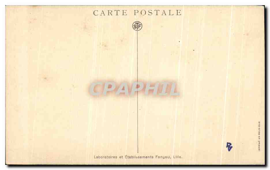 CPA Vigee Lebrun Portrait de I'artiste et de sa fille Musee du Louvre Paris — Verso