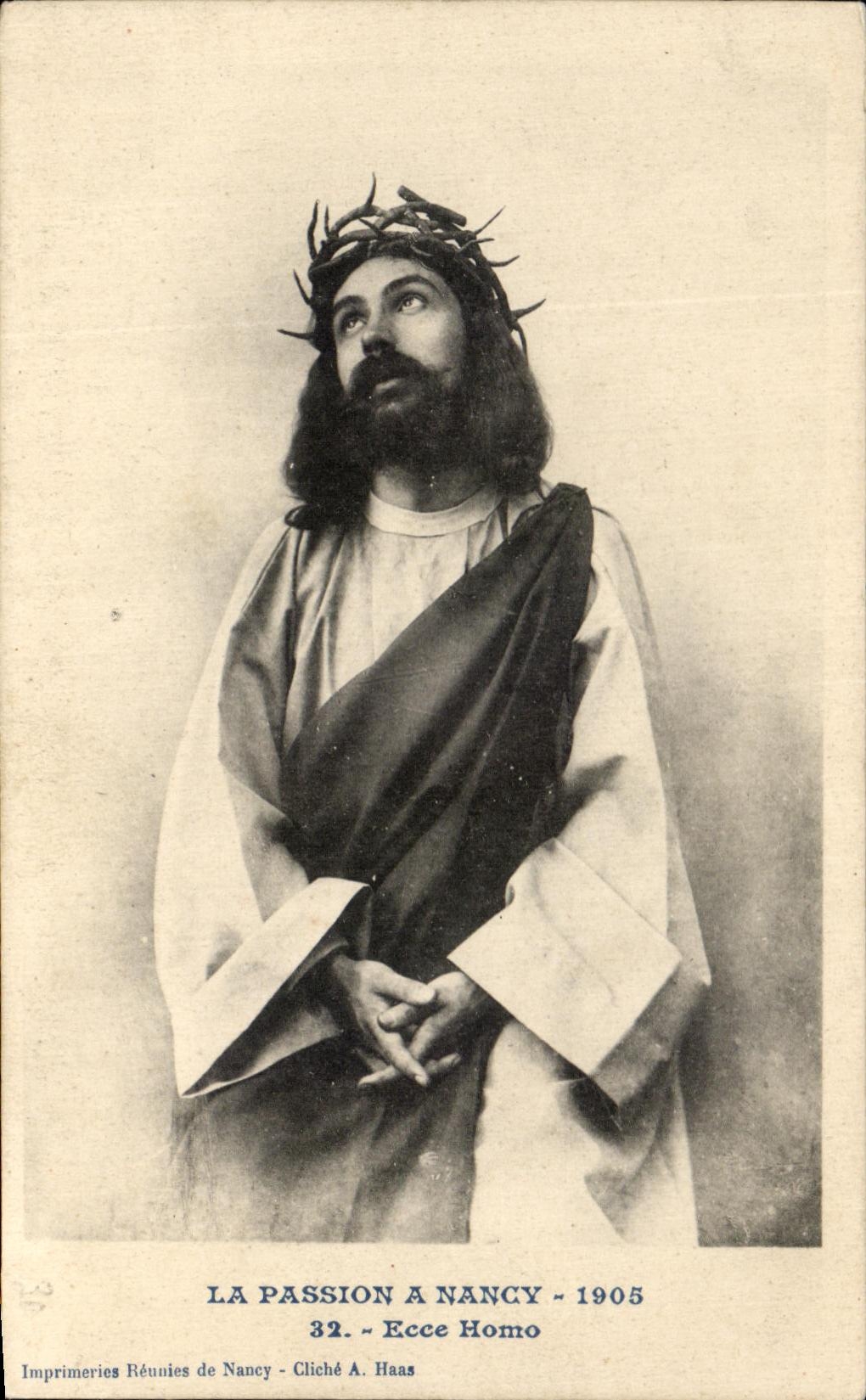 Ecce Homo — La Passion à Nancy — Imprimeries Réunies de Nancy, n°32