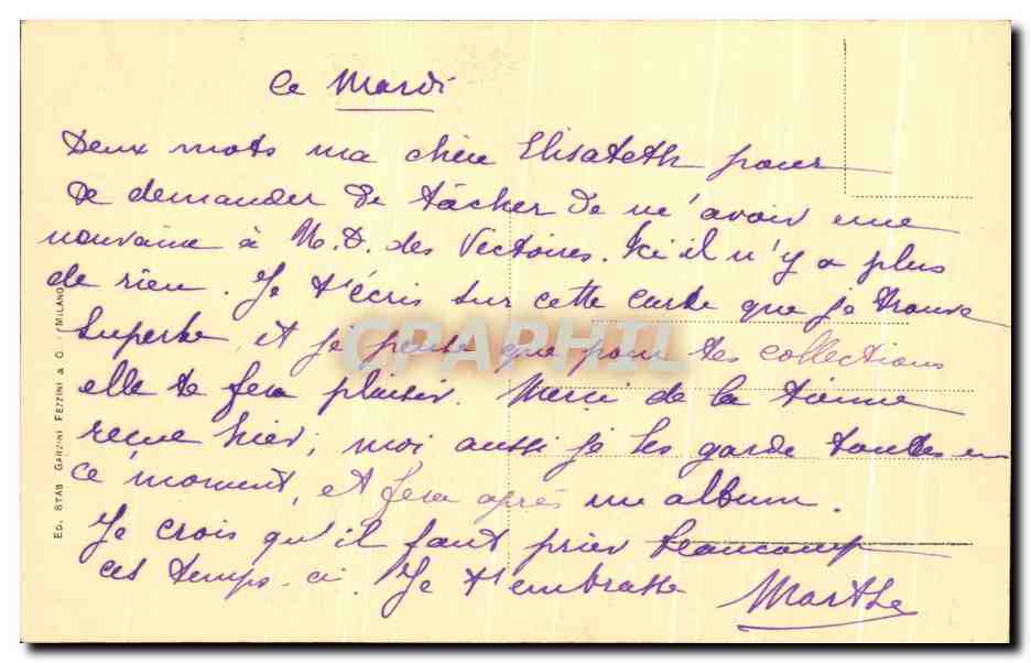 CPA Jesus Chrise est le nom le plus grand de histoire — Rückseite