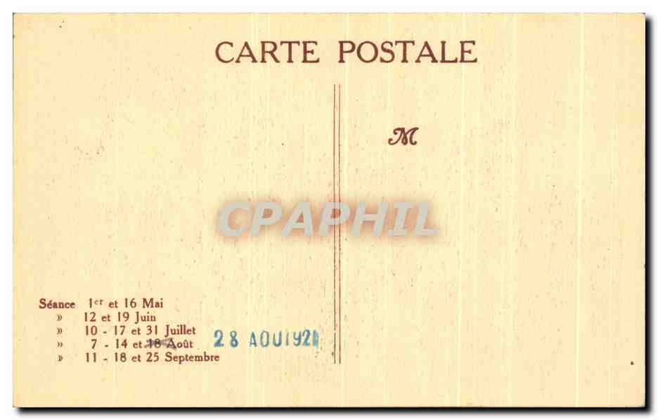 CPA La Passion a Beaucourt Territoire De Belfort — Rückseite