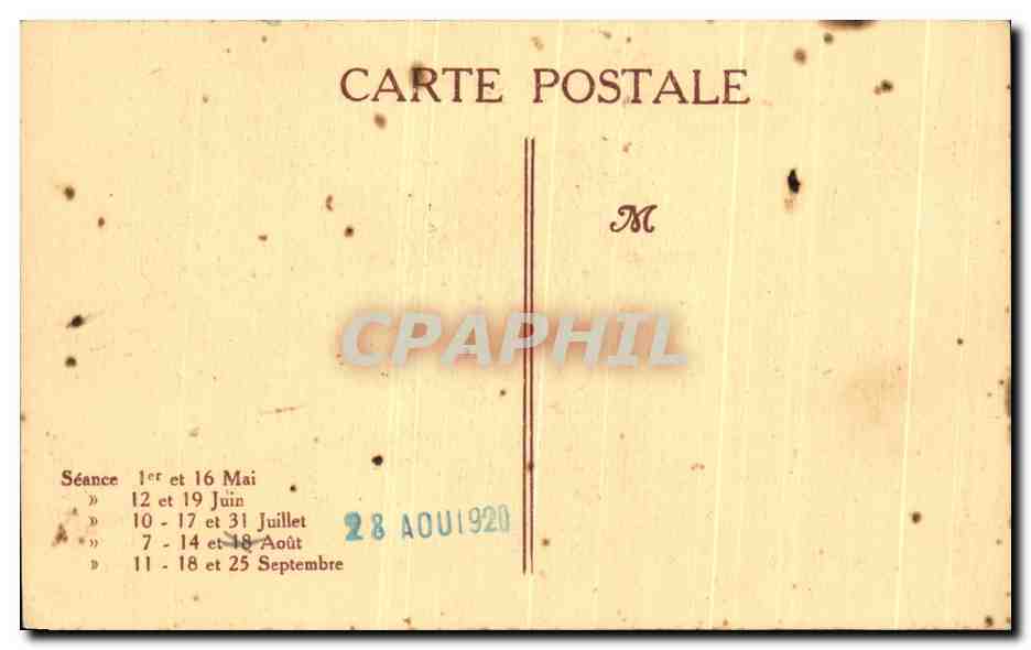 CPA Le Baiser De Judas La Passion a Beaucourt Territoire De Belfort — Rückseite