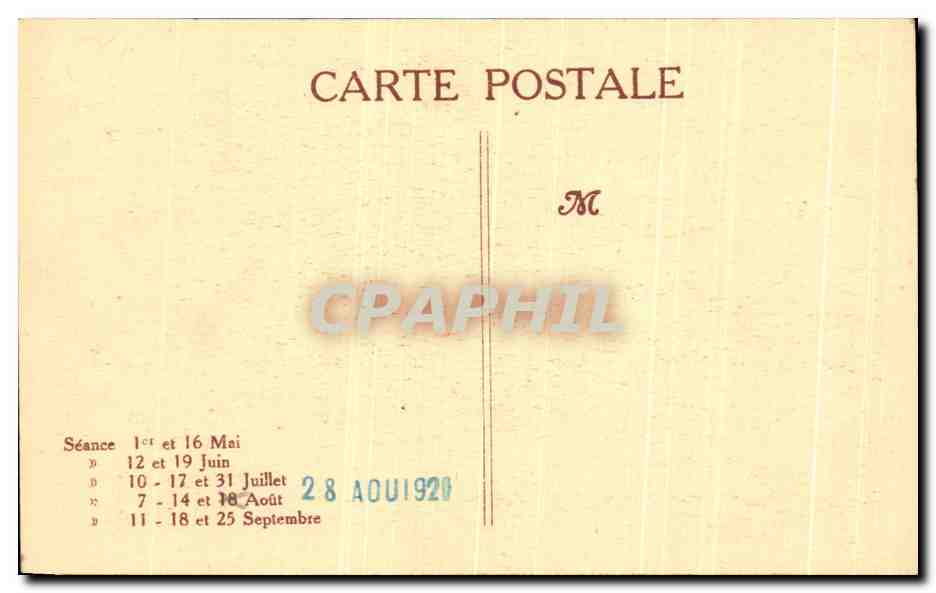 CPA La Passion A Beaucourt Territoire De Belfort Caiphe — Rückseite
