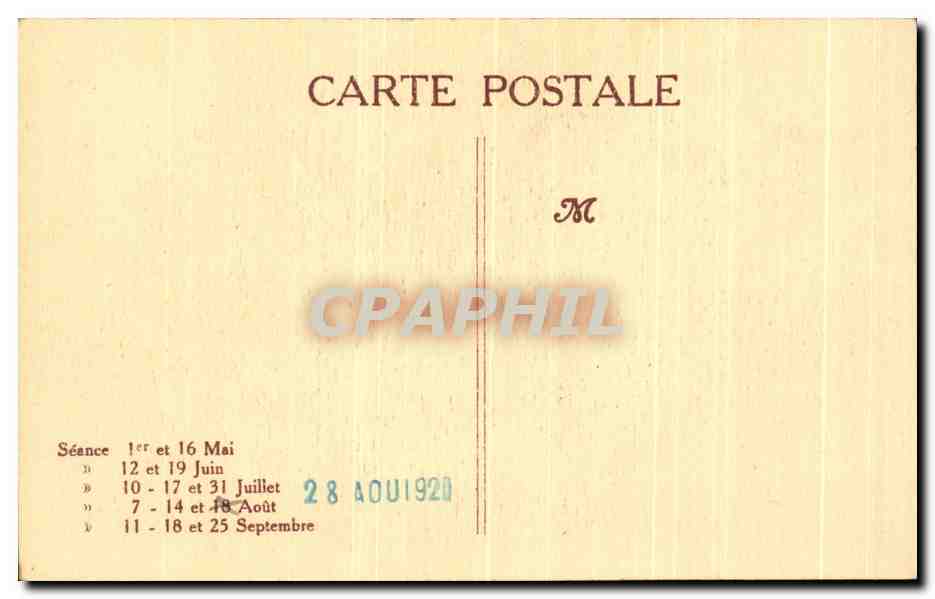 CPA La Passion A Beaucourt Territoire De Belfort Ponce Pilate — Rückseite