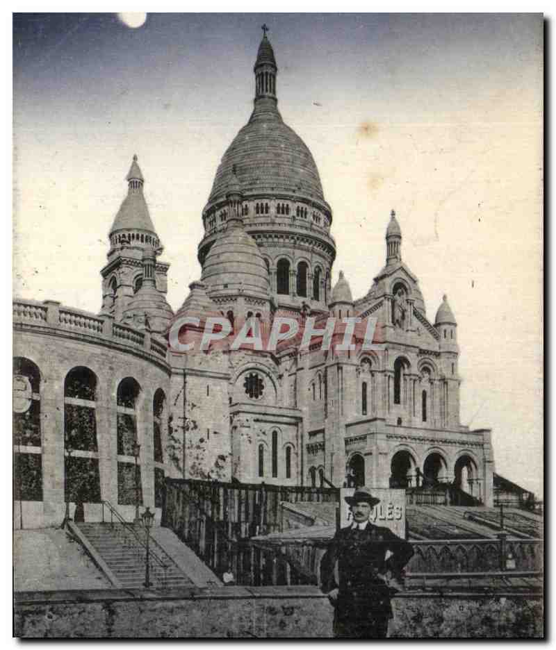 CPA Paris Sacre Coeur Montmartre