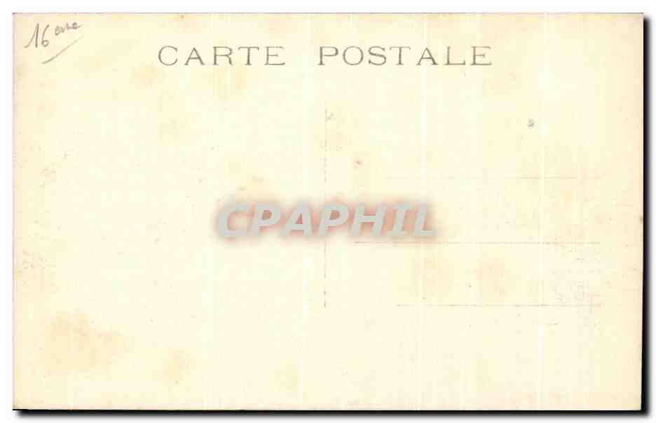 CPA Paris Aveune du Bois de Boulogne Arc de Triomphe  — Rückseite
