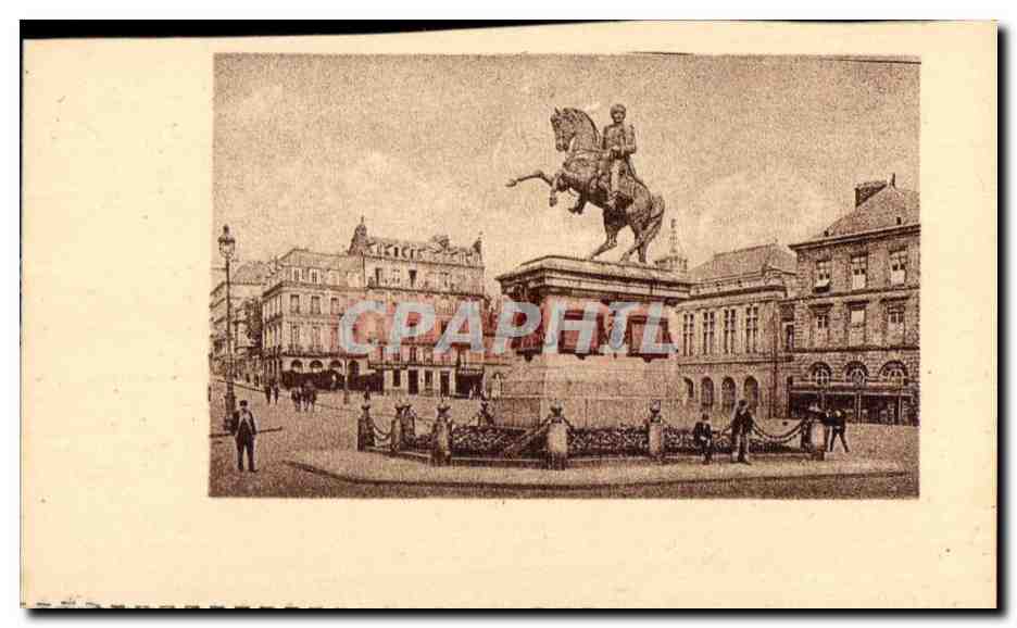 CPA Rouen Statue de Napoleon 1er