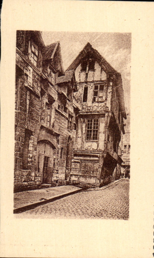 CPA Rouen Vieille Maison rue Saint Romain