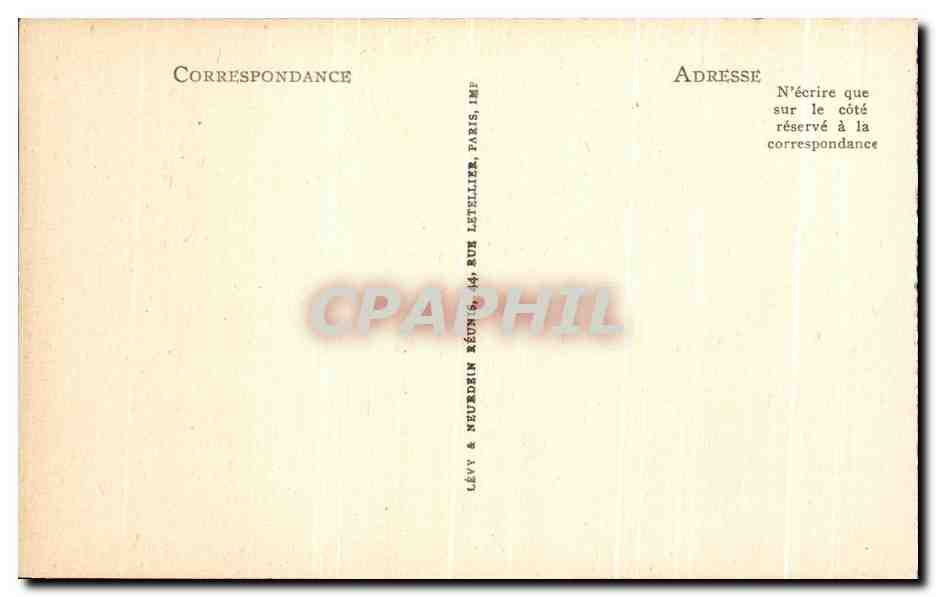 CPA Rouen Vieille Maison Rue Saint Romain — Verso