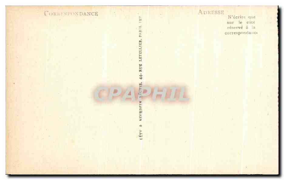 CPA Rouen Statue de Napoleon 1er — Verso