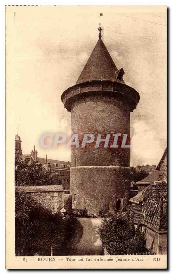 CPA Rouen Tour ou fut enfermee Jeanne d'Arc