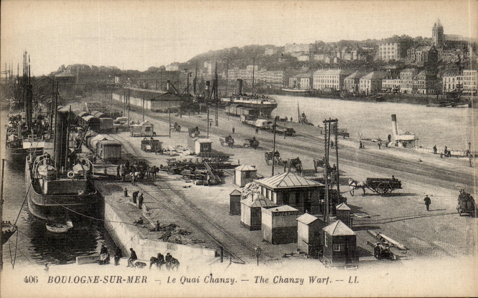 Boulogne-sur-Mer — Het Kade Chanzy — LL
