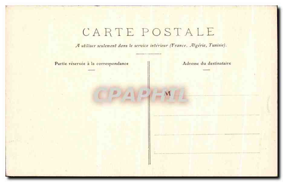 CPA Guerande Le Seminaire et la Chapelle St Michel — Rückseite