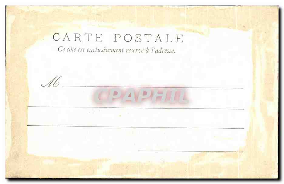 CPA St Jean Du Doigt Le ruisseau lavandiere  — Rückseite