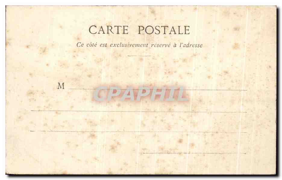 CPA Montargis Une vue sur l'eau — Rückseite