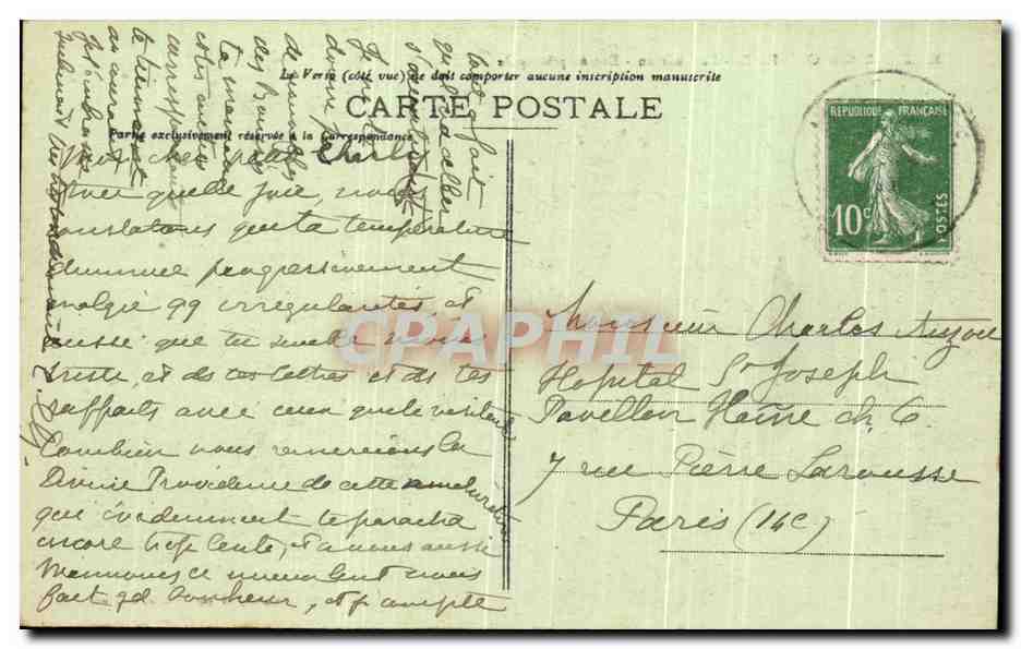 Maizières-les-Joinville - Le Château - Entrée principale — Éditeur Gollin, Cliché E. Jaudy — Reverso
