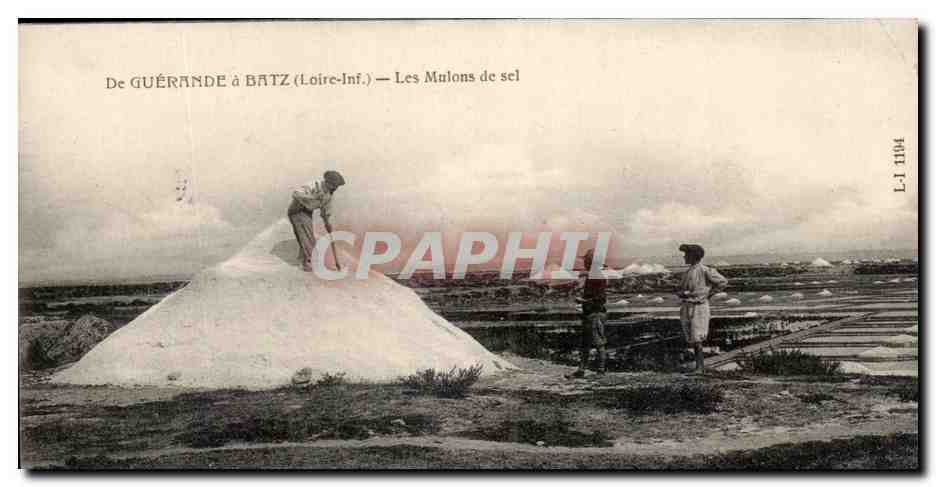 CPA De Guerande a Batz Les Mulons de Sel