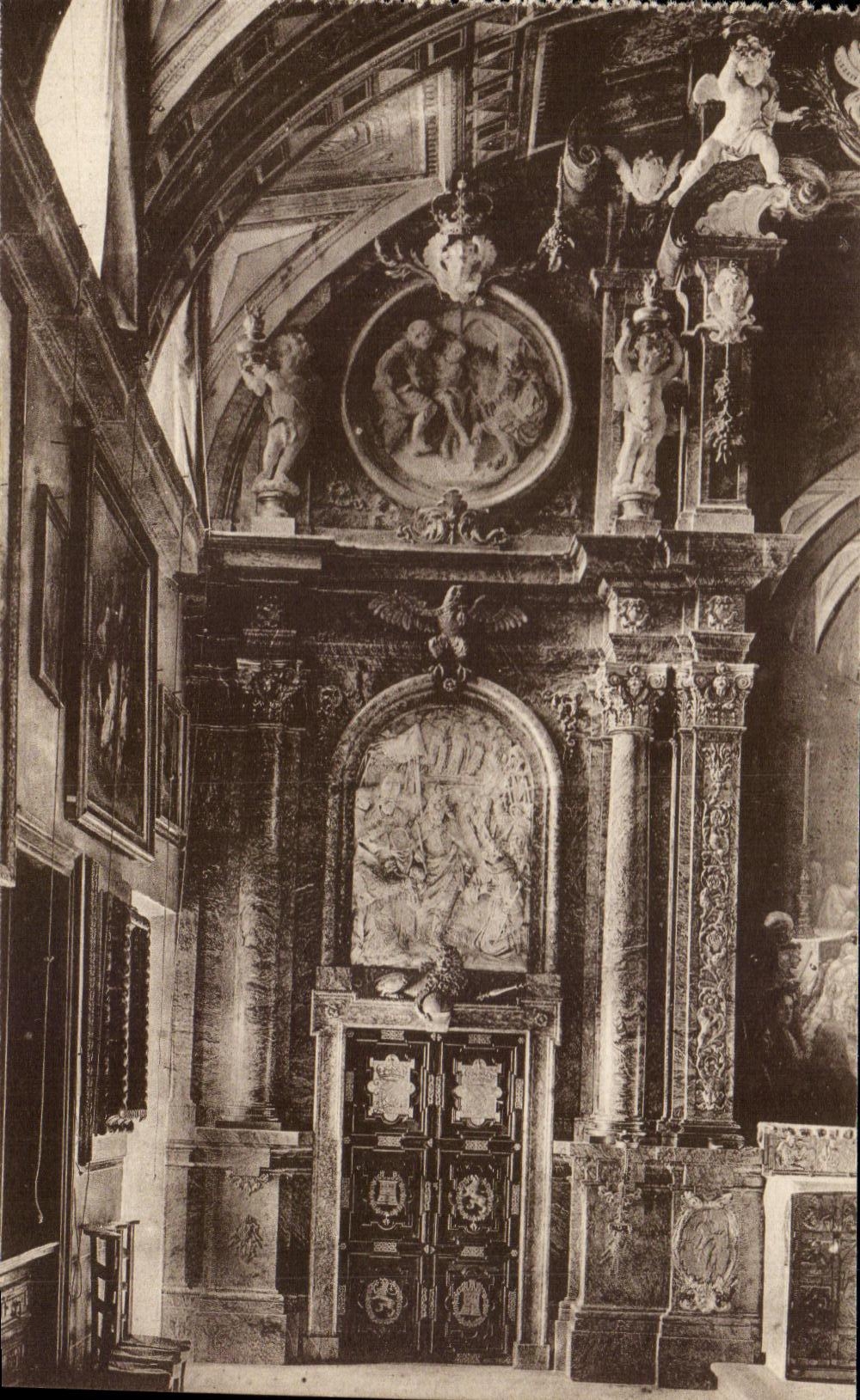 CPA El Escorial Pureta De La Sacristia