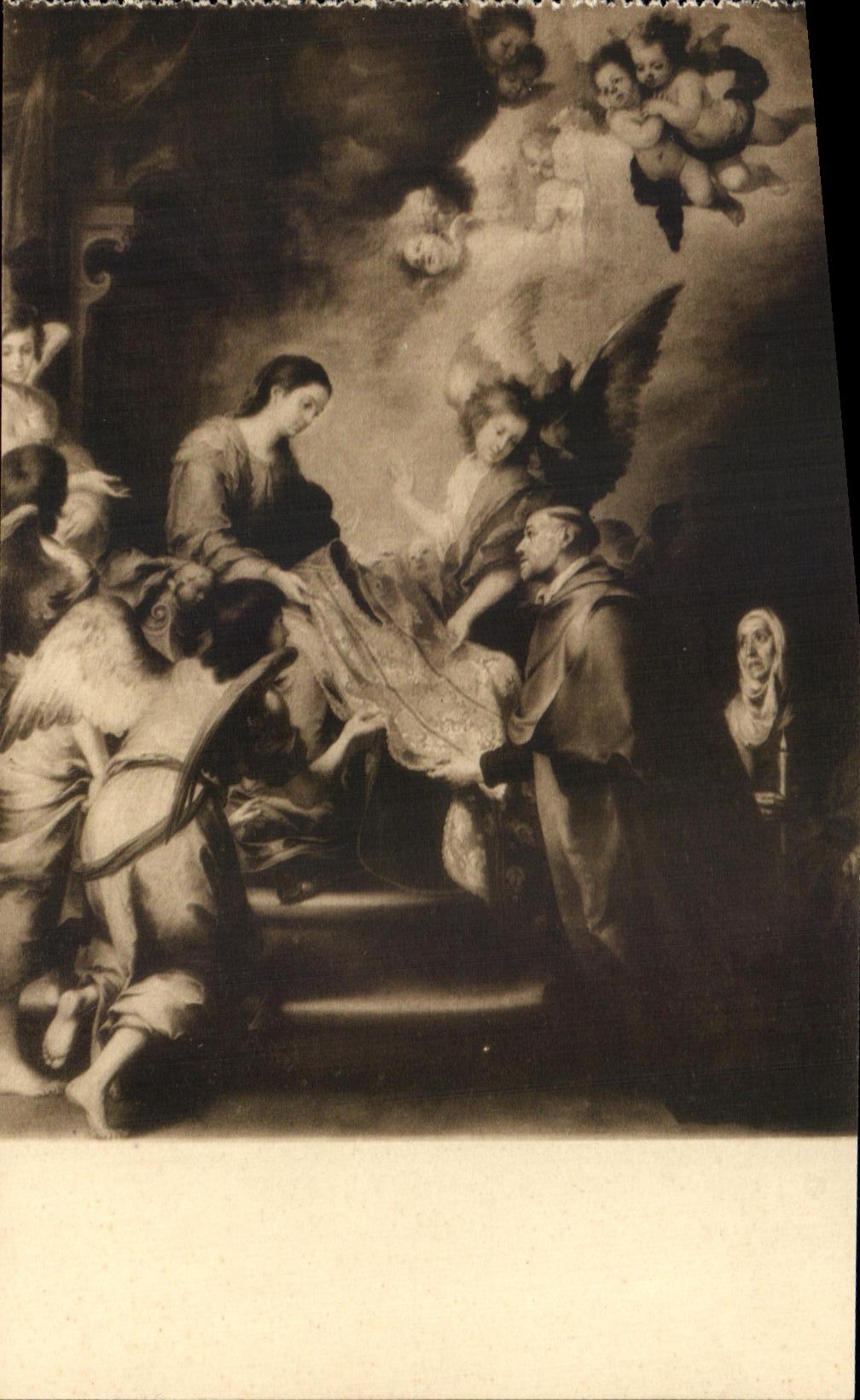 CPA San Ildefonso Murillo Museo Del Prado Madrid