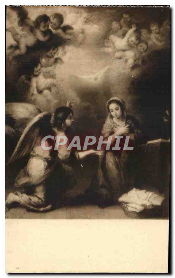 CPA La Anunciacion Murillo Museo Del Prado Madrid
