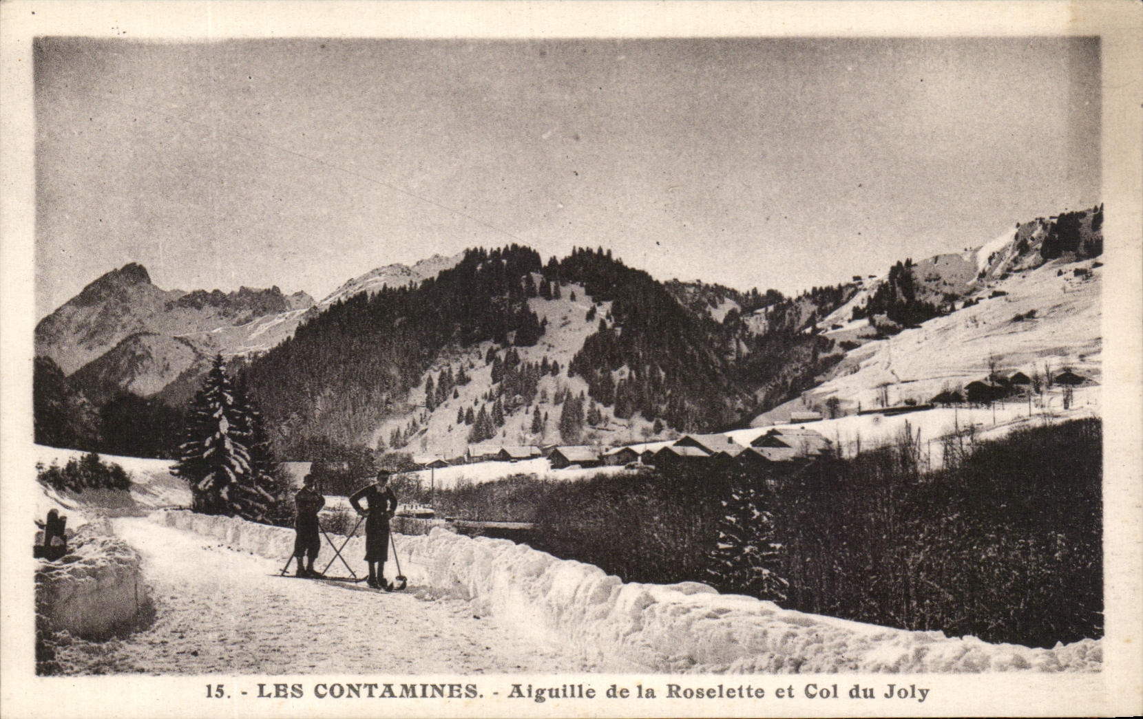 Les Contamines - Aiguille de la Roselette et Col du Joly — Studio Maudamez, Saint-Gervais-les-Bains