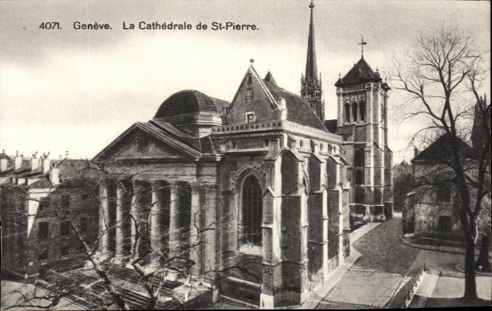 CPA Geneve La Cathedrale de St Pierre