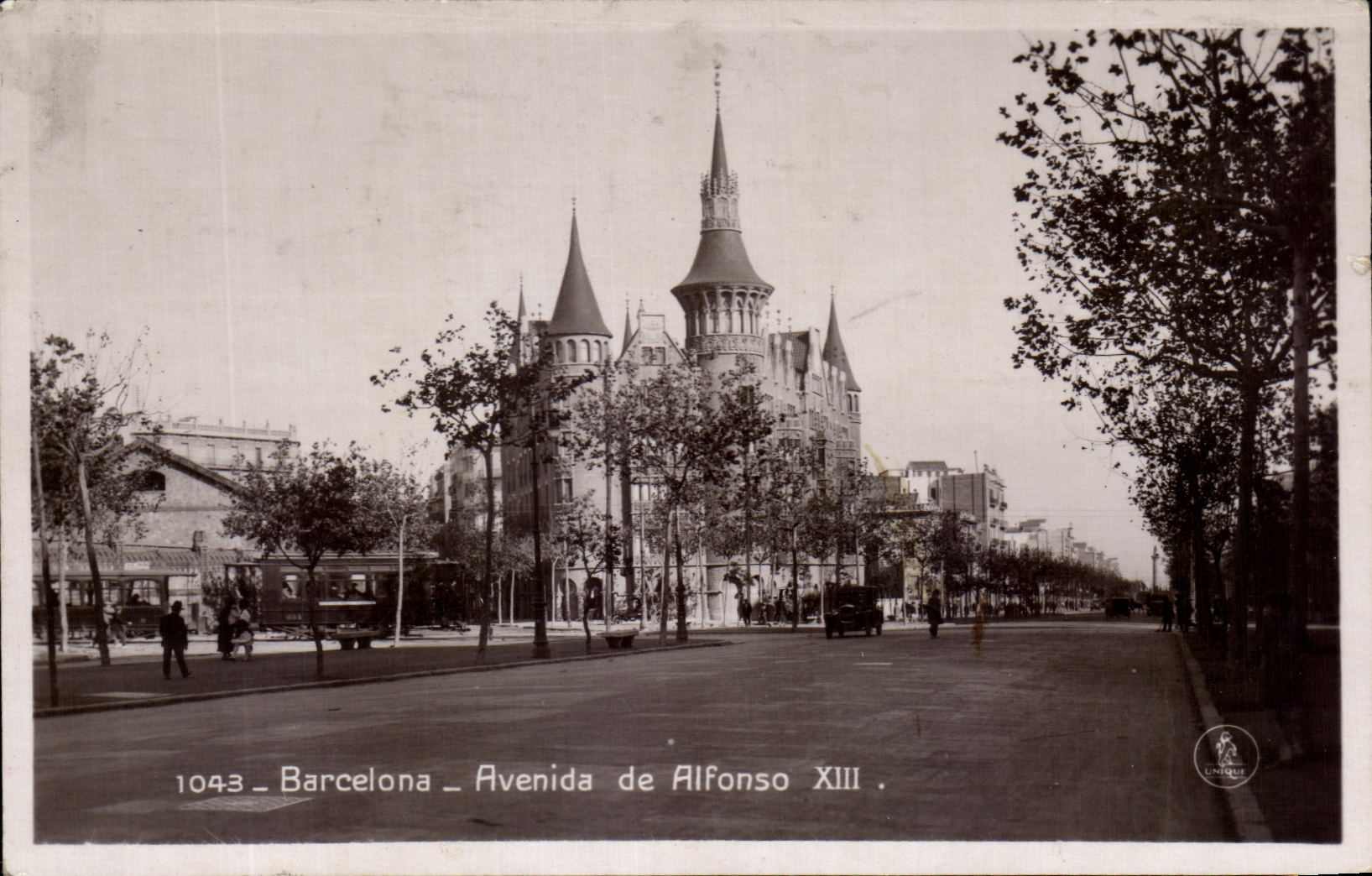 CPA Barcelona Avenida de Alfonso XIII