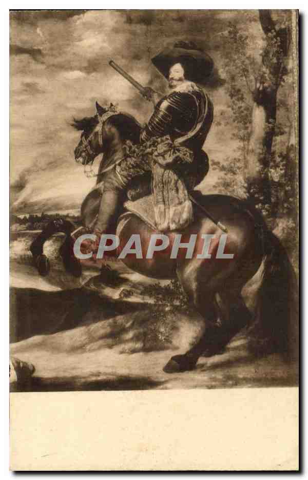 CPA Conde duque de Olivares Velazquez Museo del Prado M Chevaladrid