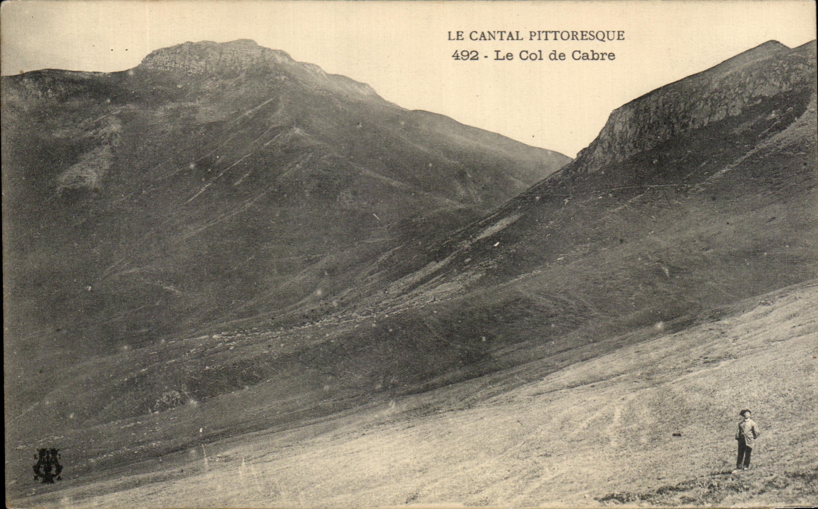 CPA Le Cantal Pittoresque Le Col de Cabre