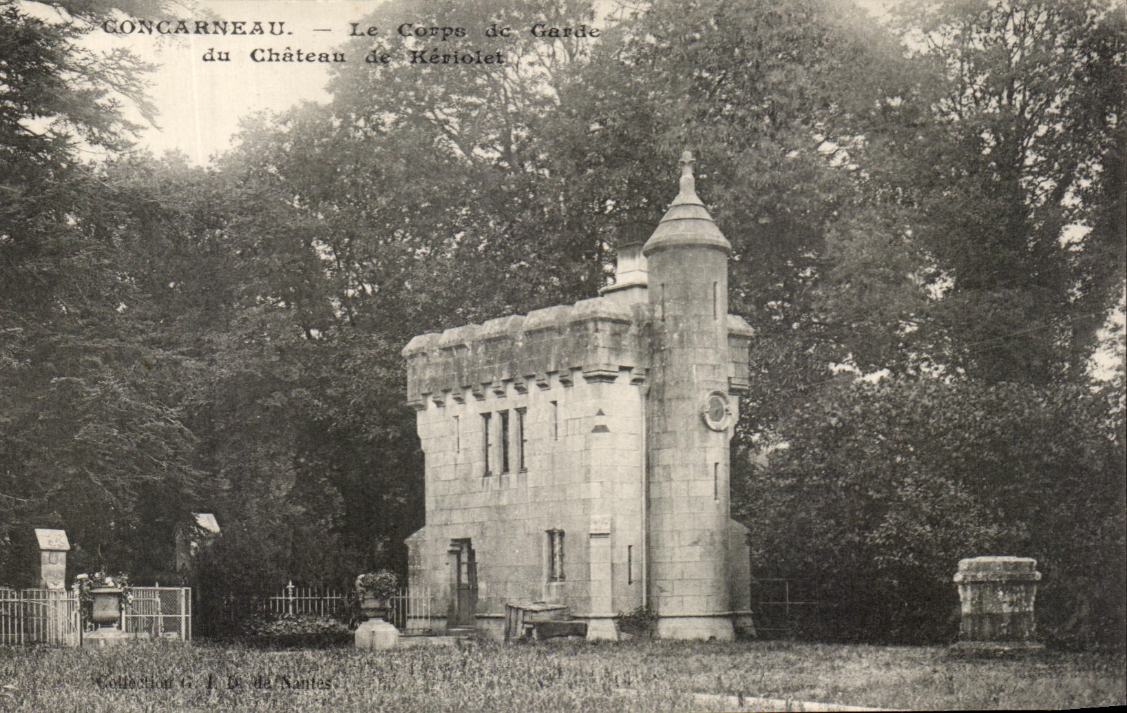 CPA Concarneau Le Corps de Garde du Chateau de Keriolet