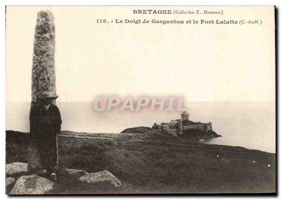 Le Doigt de Gargantua et le Fort Lalatte (C.-du-N.) — Collection E. Hamonie — n° 116