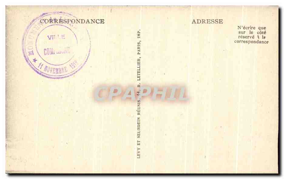 Château de Francport — Env. de Compiègne — 213 — LL — Verso