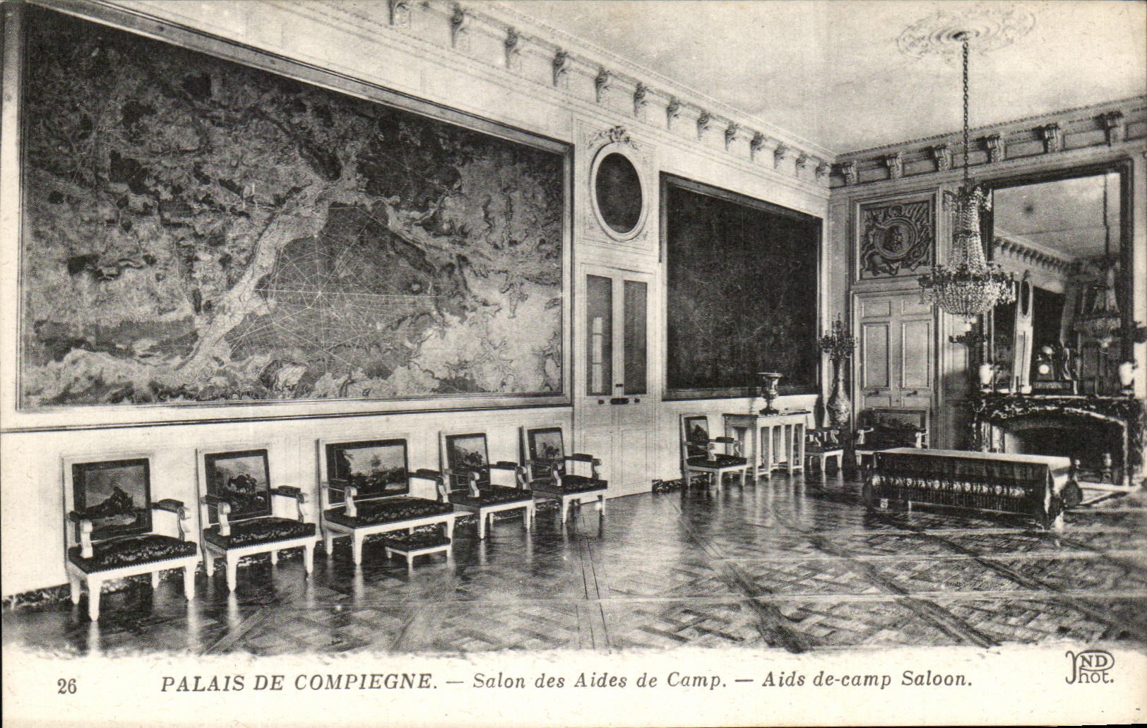 Palais de Compiègne — Salon des Aides de Camp — JND Phot.