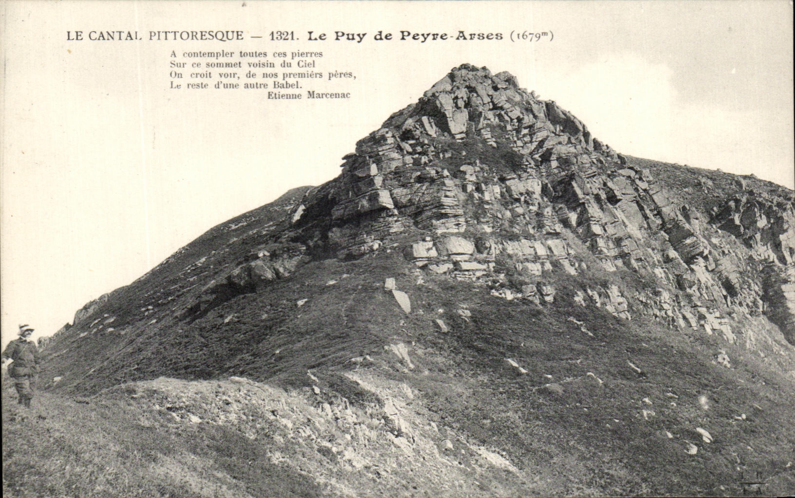 CPA Le Cantal Pittoresque Le Puy De Peyre Arses 