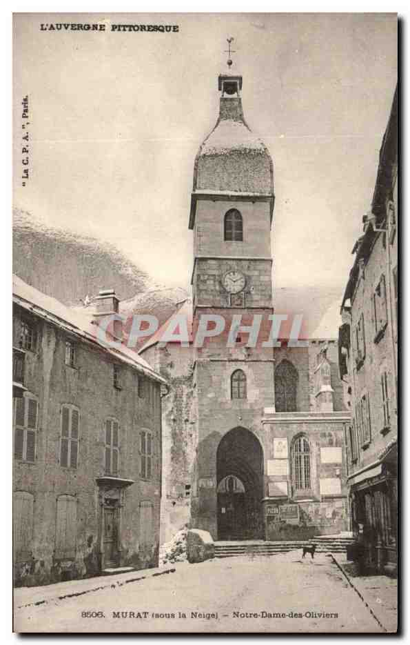 CPA L'Auvergne Pittoresque Murat Notre Dame des Oliviers
