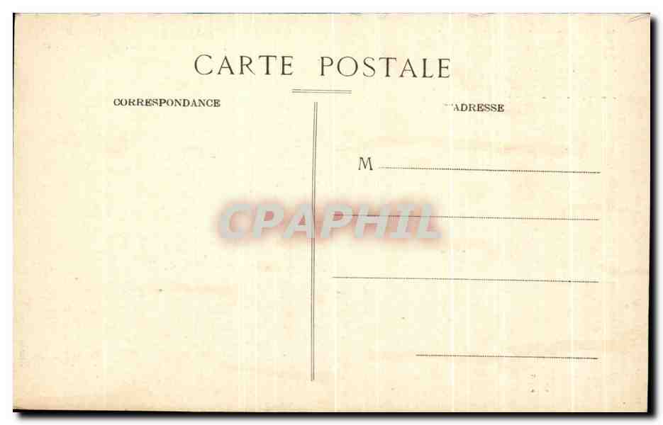 CPA Le Cantal Pittoresque Murat Rocher de Bonnevie — Verso