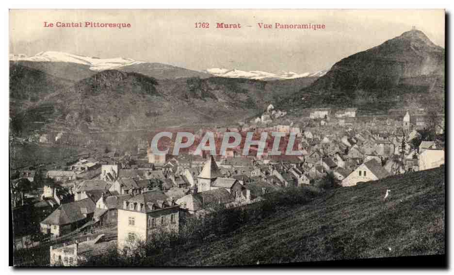 CPA Le Cantal Pittoresque Murat Vue Panoramique