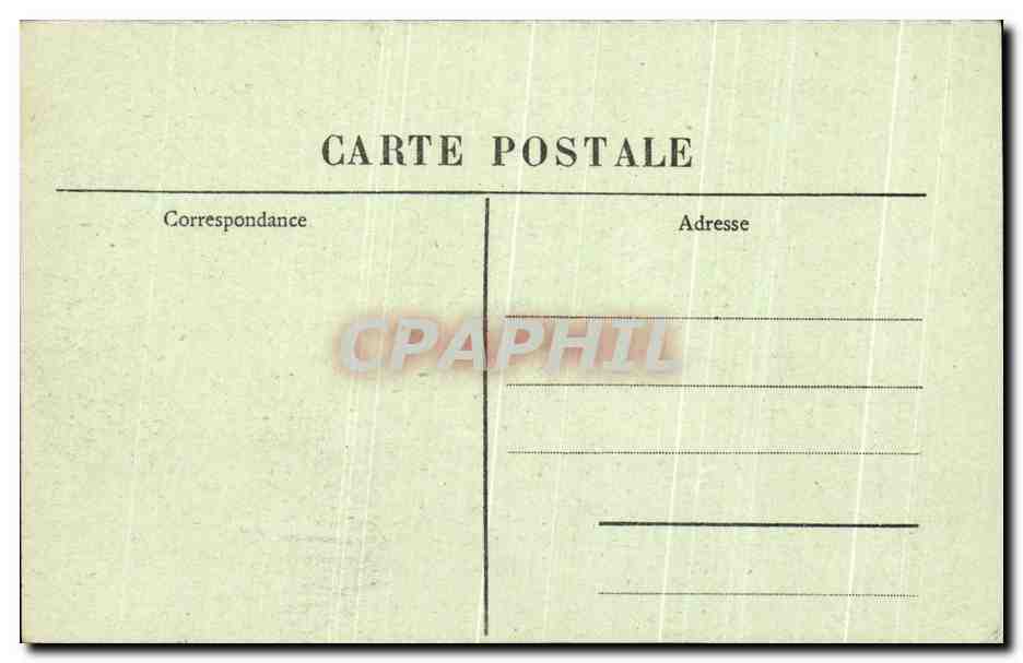 CPA Neussargues L'Eglise Paroissiale Le Cantal Illustre — Verso