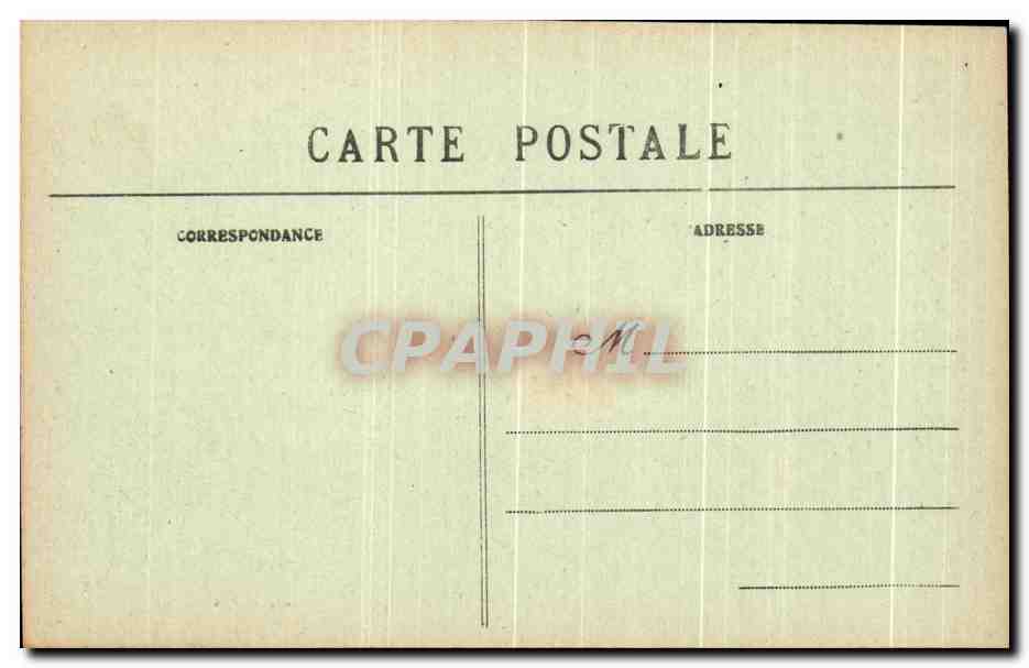 CPA Calais Bateaux de peche dans le Port — Rückseite