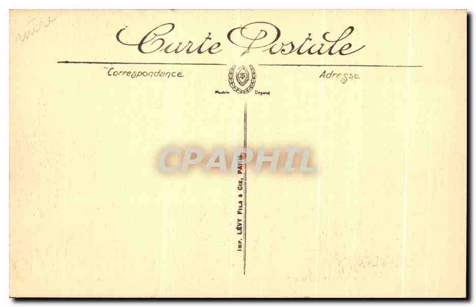 Env. de Calais — Les Falaises du Blanc-Nez — Édition spéciale Alard-Pottier — Rückseite