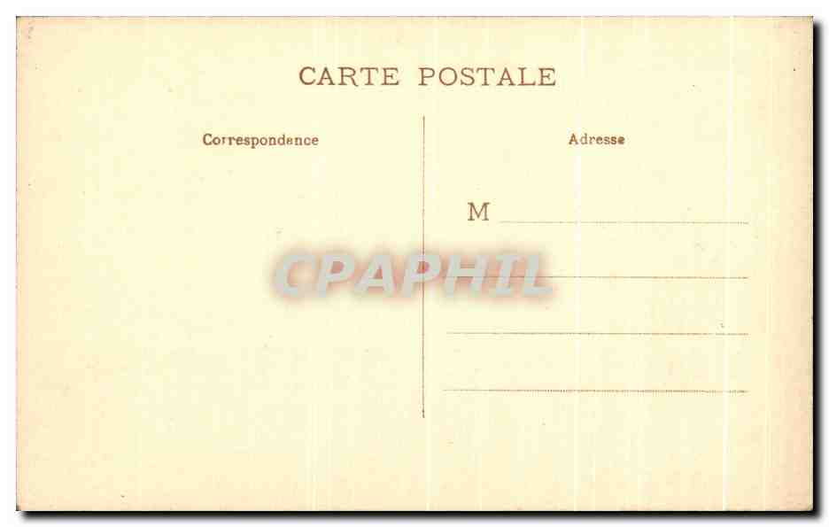 CPA Lourdes Grottes du Boy Le Chalet des Grottes — Verso