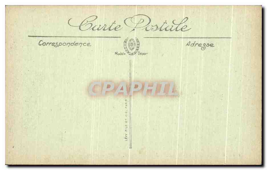 CPA Lourdes Le Calvaire Premiere Station Escala Sancta — Verso