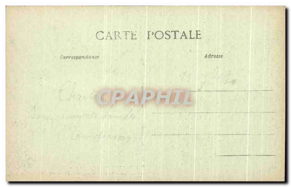 CPA Lourdes Hopital Bernadette ou Bernadette Soubirous a passe sa Premiere jennesse — Verso