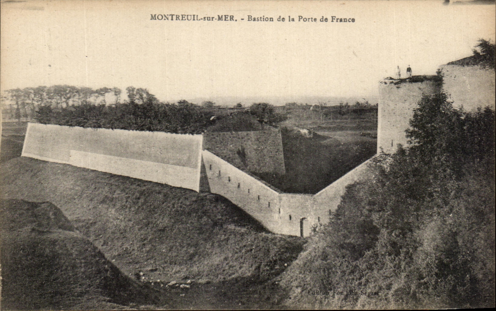 Montreuil-sur-Mer — Bastion de la Porte de France — Édition Forni & Cie, Sèvres
