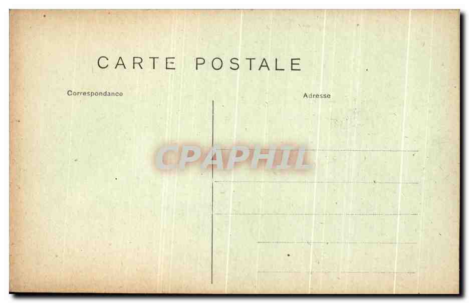 CPA La Grande Guerre Albert en Ruines L'Hospice Militaria  — Back