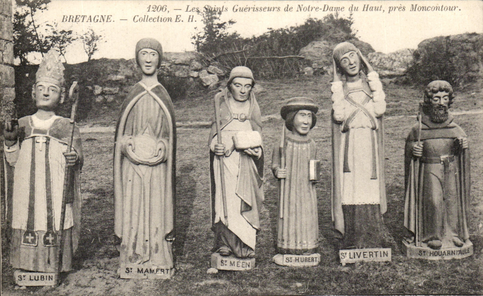 Les Saints Guérisseurs de Notre-Dame du Haut, près Moncontour — Bretagne — Collection E. H. — n° 1206