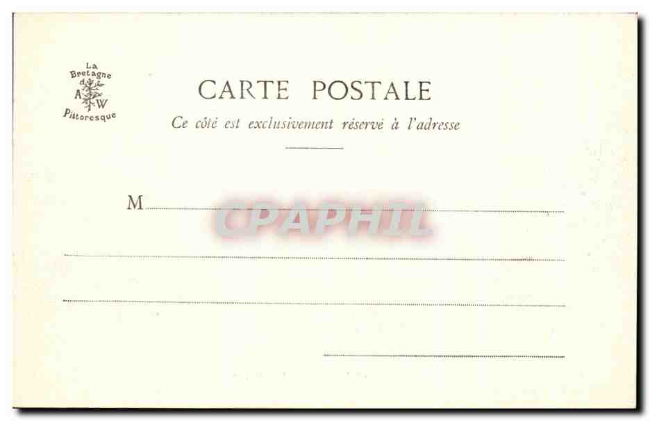 Cancal - Les Parcs — Collection A. Waron, St-Brieuc — n° 745 — Reverso
