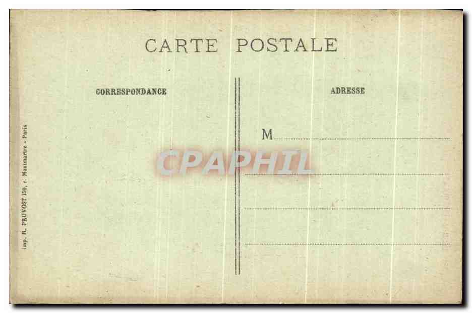 CPA Albert Ce Qui reste de la magnifique Eglise Militaria — Rückseite