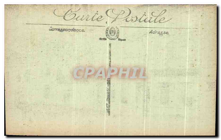 CPA Amiens Rue Robert Luzarche Maisons Bombardee Militaria Banque Bessay — Back