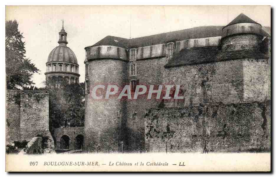 Boulogne-sur-Mer — Le Château et la Cathédrale — LL