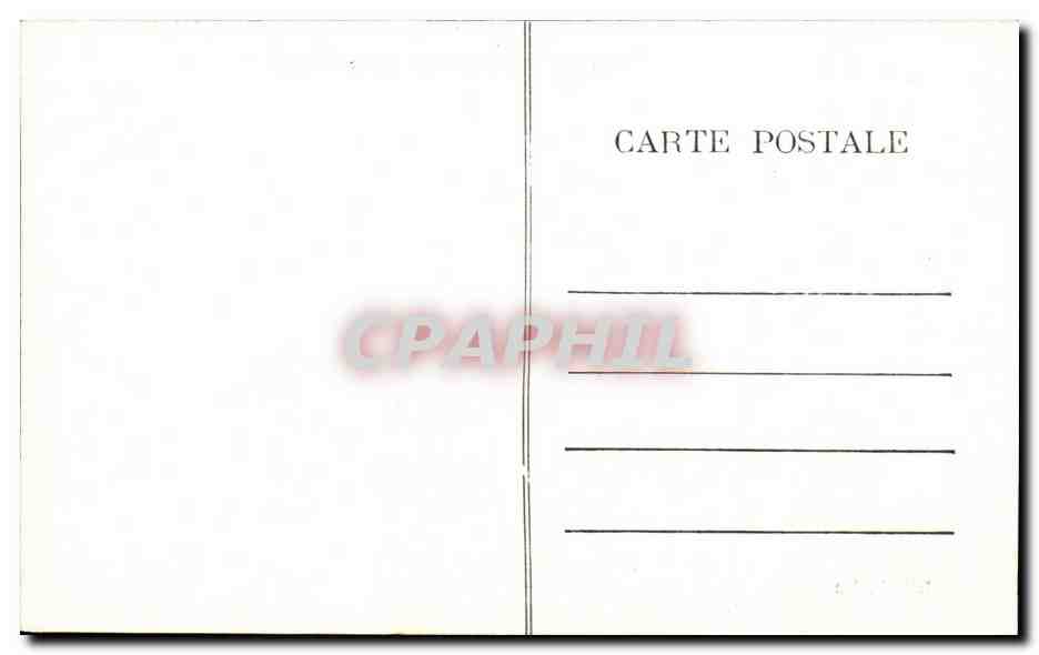 CPA Cantal Menet Le couvent Le lac — Rückseite